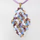 Symphony - Shea Rhombus M-Mauve Suedine - 2